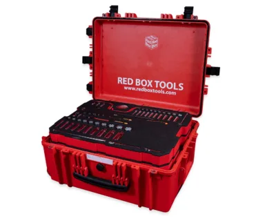 RBI9400ST – Aircraft Mechanic Kit With Spare Foam Layer – Imperial (SAE / Standard) Kit – Includes 161 Tools
